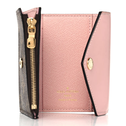 Louis Vuitton Monogram Zoe Wallet Rose Ballerine 5 of 13