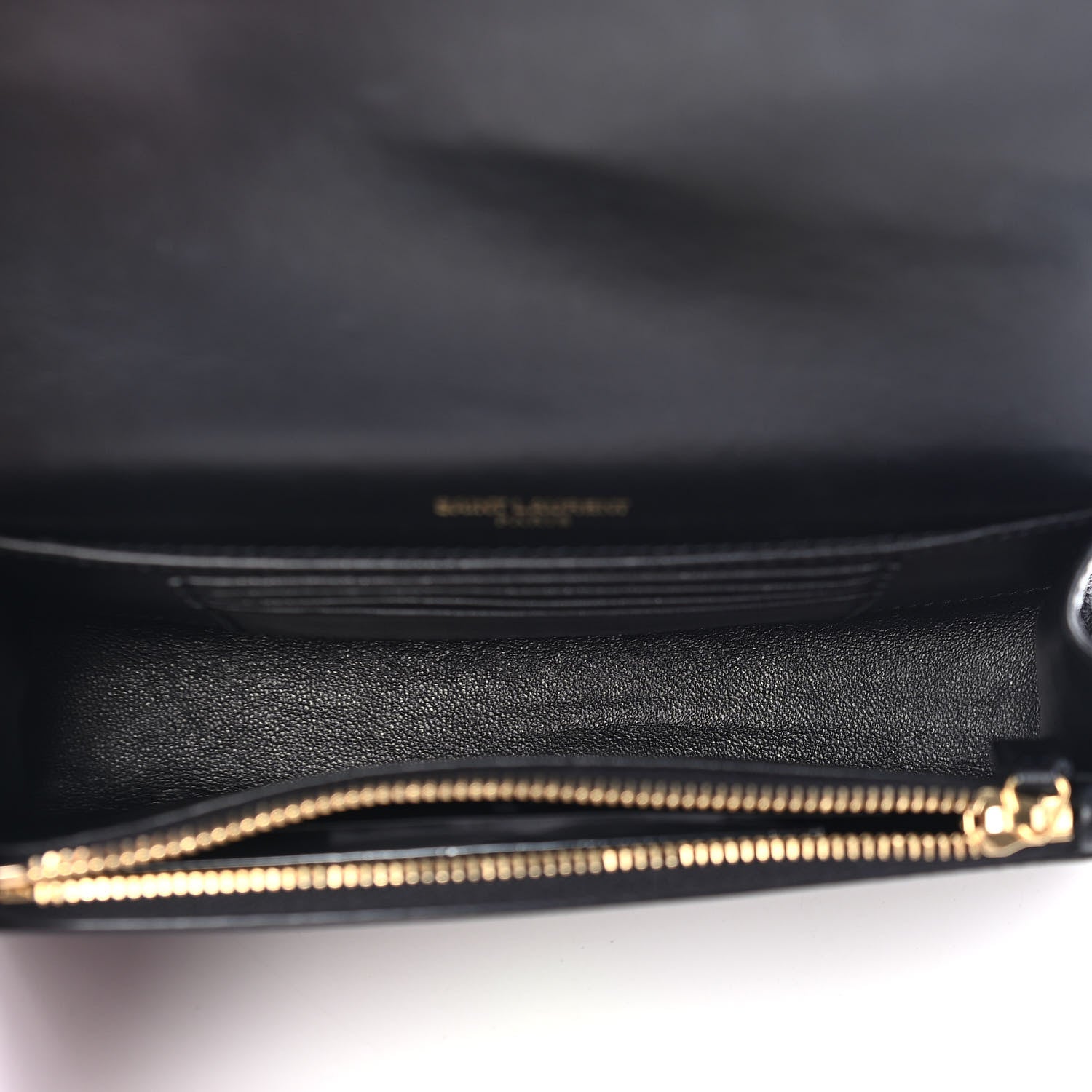 Saint Laurent Smooth Calfskin Monogram Kate Belt Bag Black 4 of 4