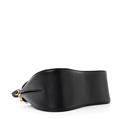 Prada Saffiano Lux Sidonie Top Handle Bag Black 4 of 10