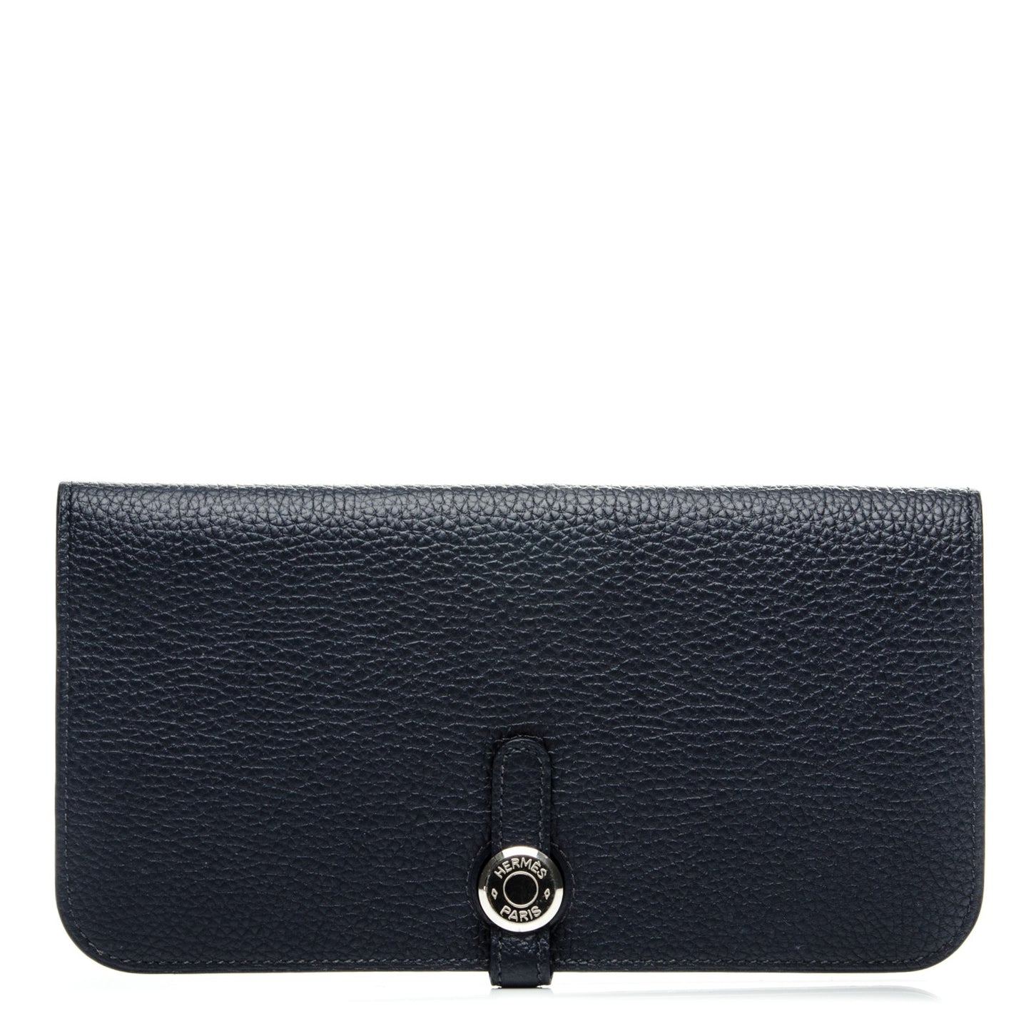 Togo Dogon Recto Verso Wallet Bleu Nuit