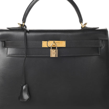Hermes Box Kelly Sellier 32 Black 42 of 49