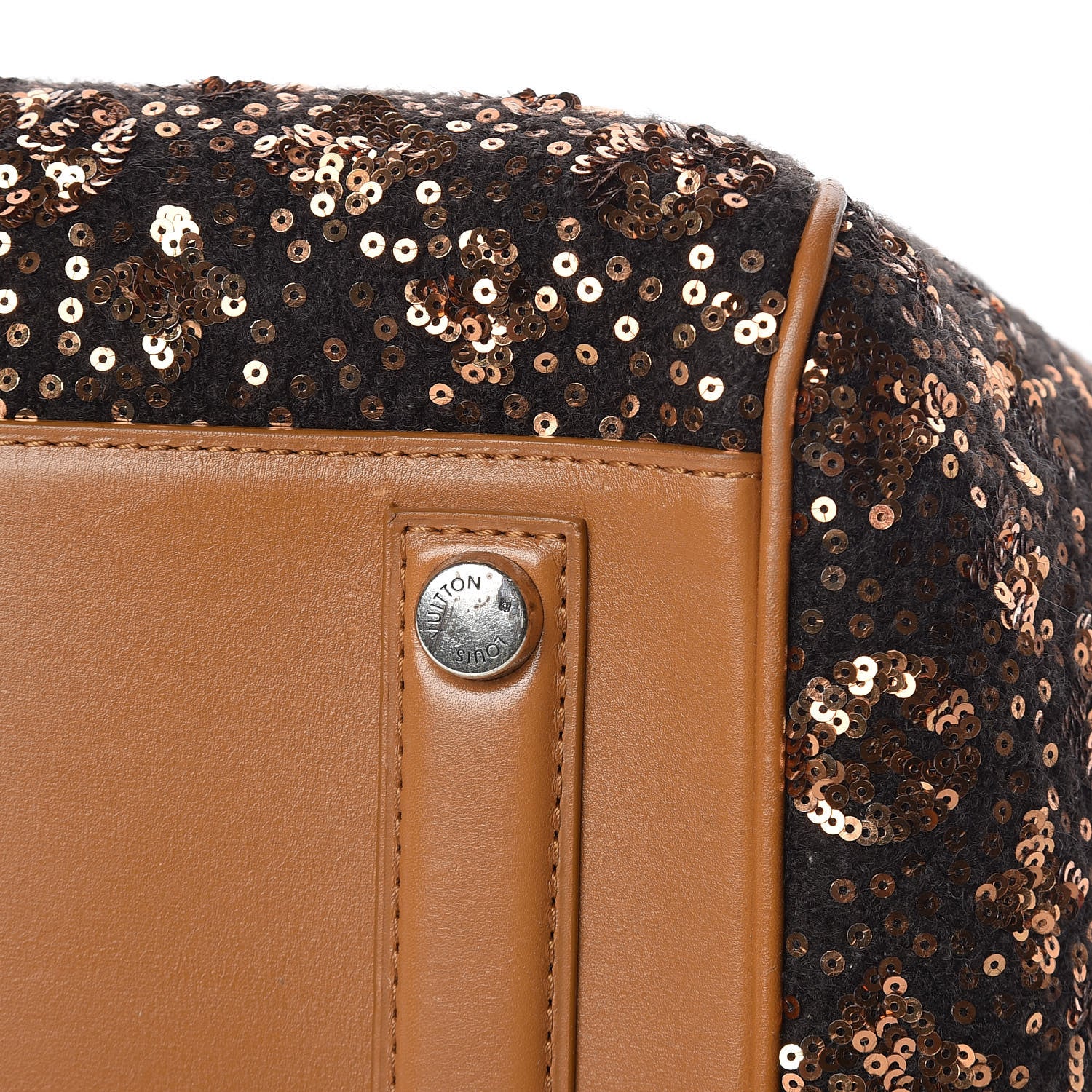 Louis Vuitton Sequin Monogram Sunshine Express North South Gold 12 of 12