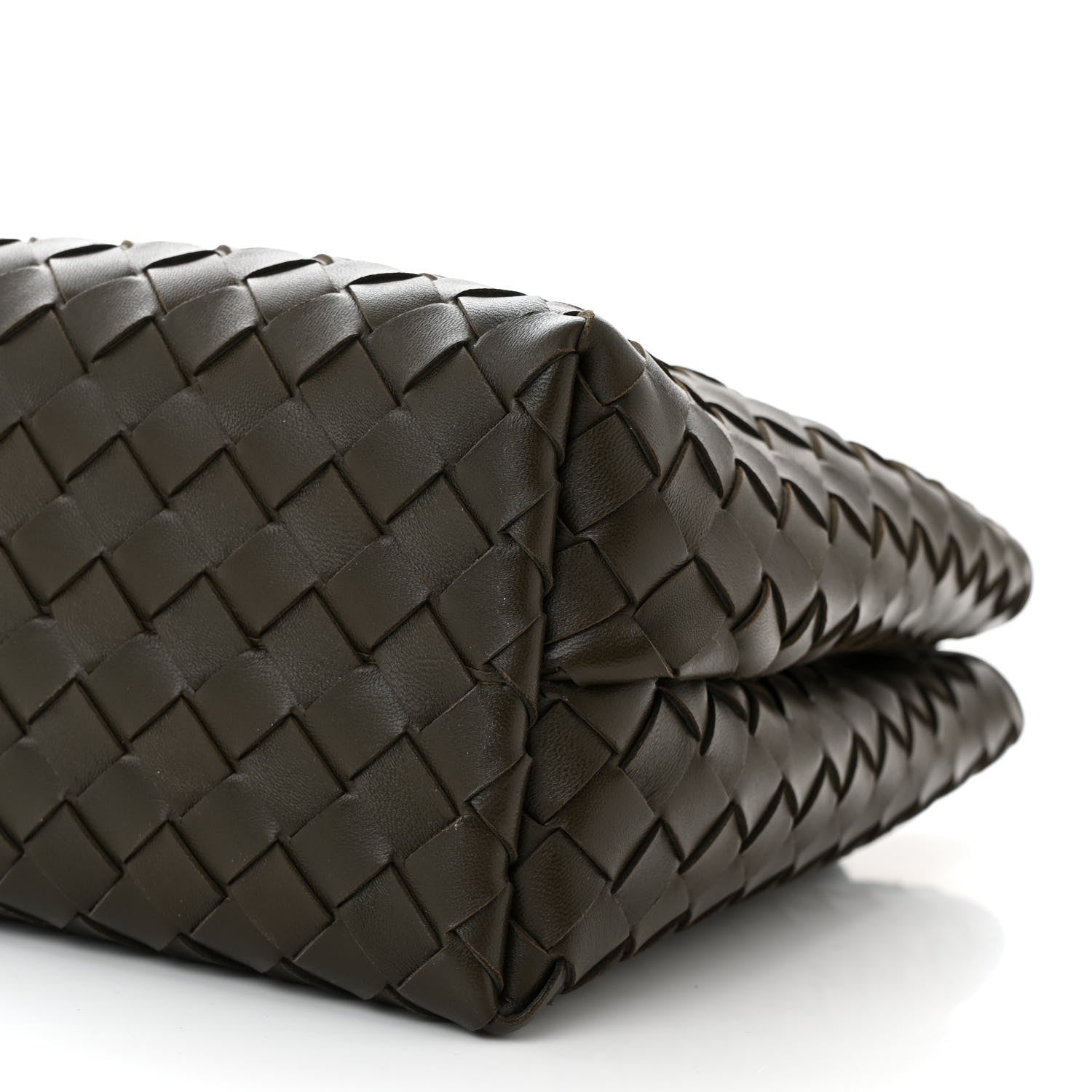 Bottega Veneta Nappa Intrecciato Medium Andiamo Shoulder Bag Kaki 9 of 9