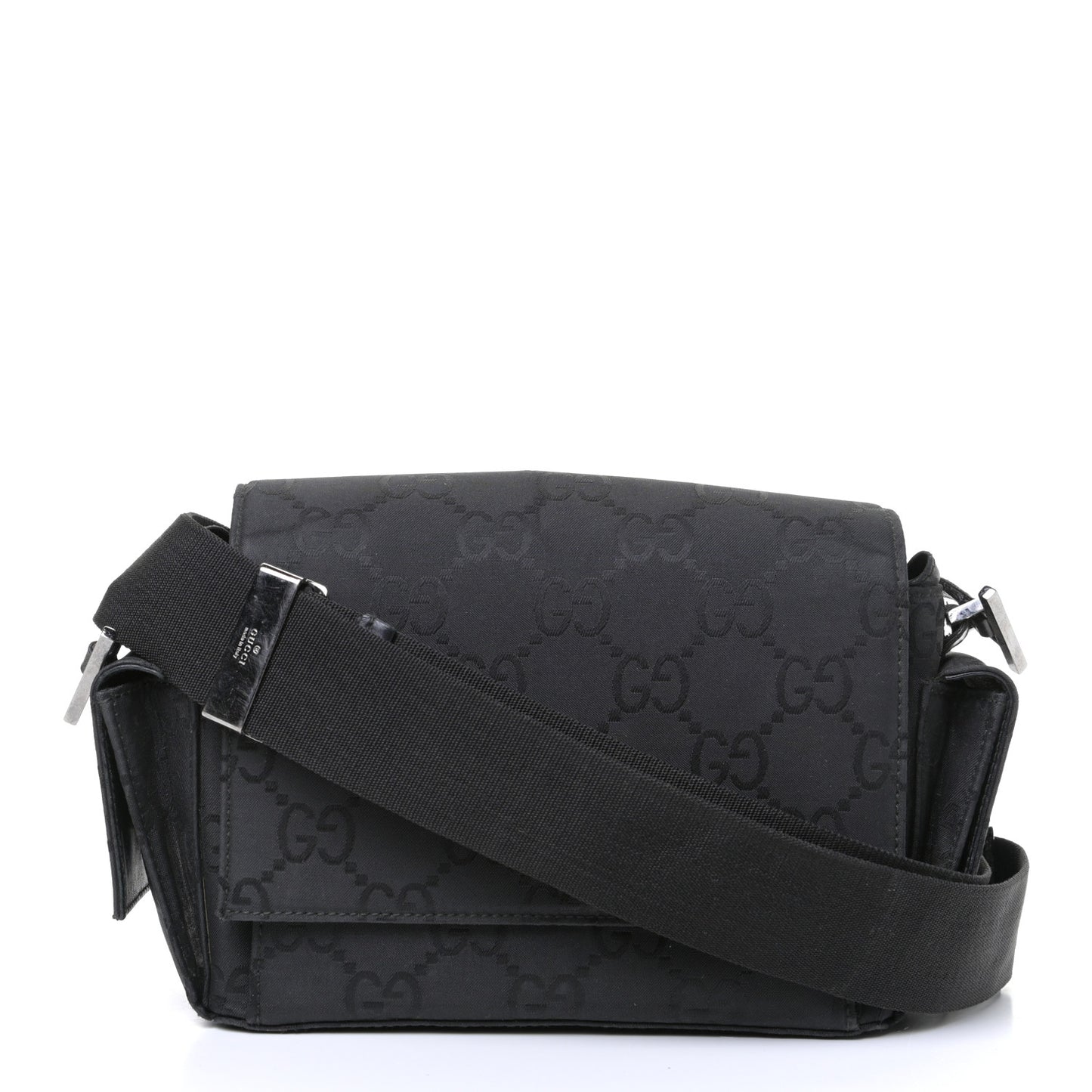 Monogram Crossbody Bag Black