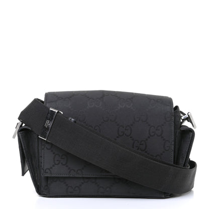 Gucci Monogram Crossbody Bag Black 1 of 5