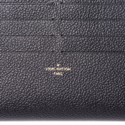 Louis Vuitton Calfskin Felicie Chain Wallet Card Holder Insert Black 8 of 8