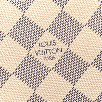 Louis Vuitton Damier Azur Delightful MM Rose Ballerine 14 of 14