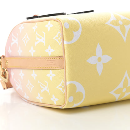 Louis Vuitton Monogram Giant By The Pool Speedy Bandouliere 25 Light Pink 8 of 10