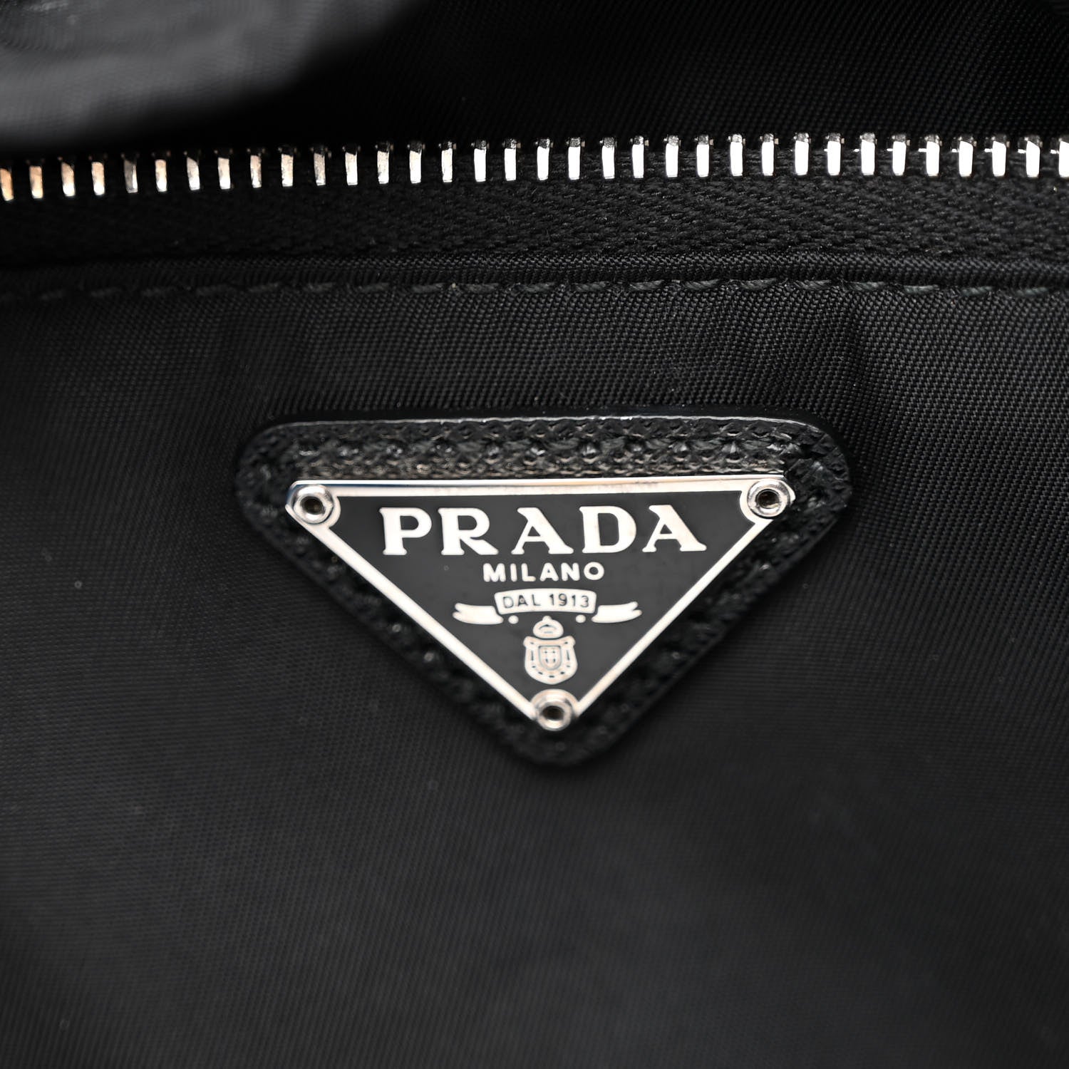 Prada Re-Nylon Saffiano Medium Backpack Black 6 of 9