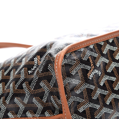 Goyard Goyardine Reversible Anjou PM Black Gold 10 of 13