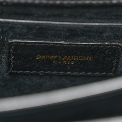 Saint Laurent Calfskin Medium Monogram Sunset Black 7 of 15