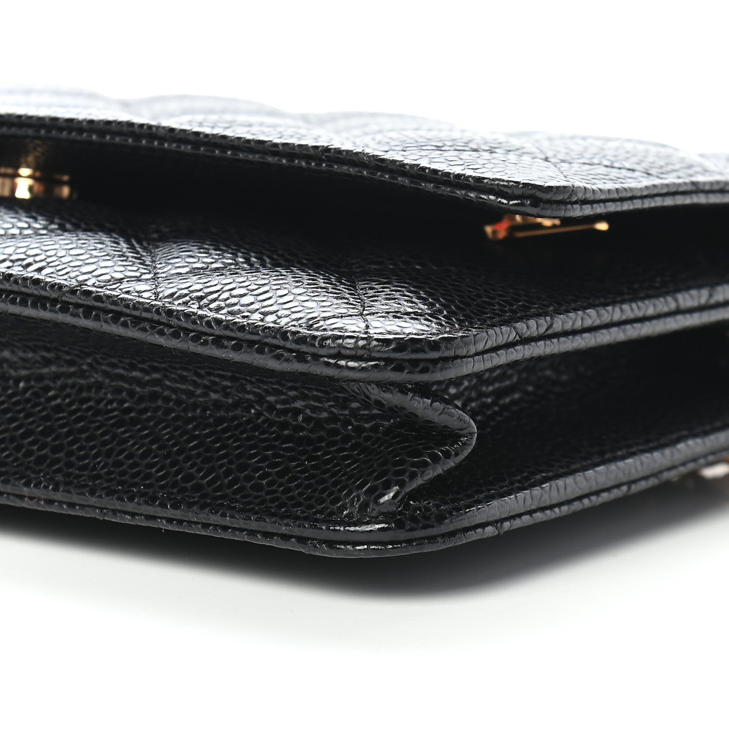 Chanel Caviar Quilted Wallet On Chain WOC Black 8 of 9