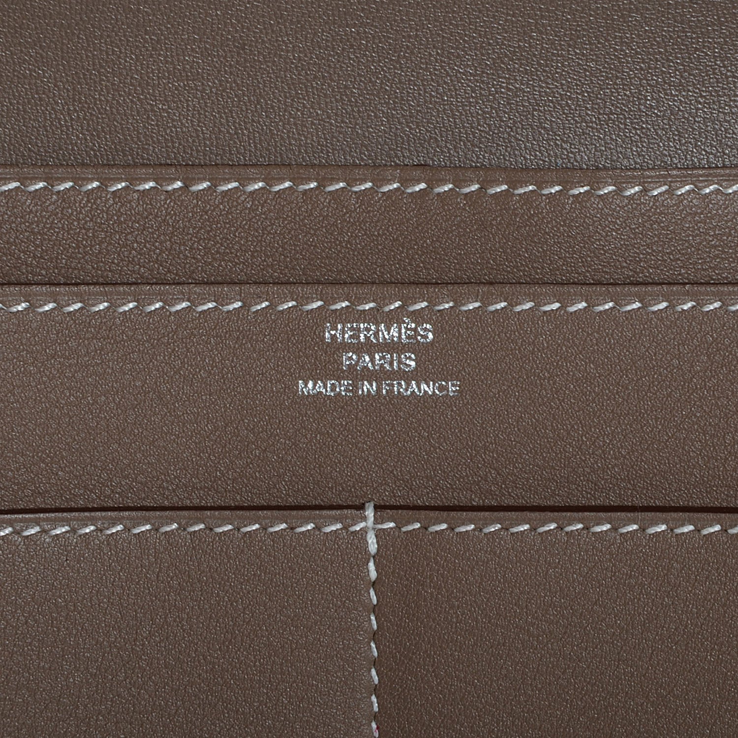 Hermes Swift Dogon Duo Wallet Etoupe 8 of 12