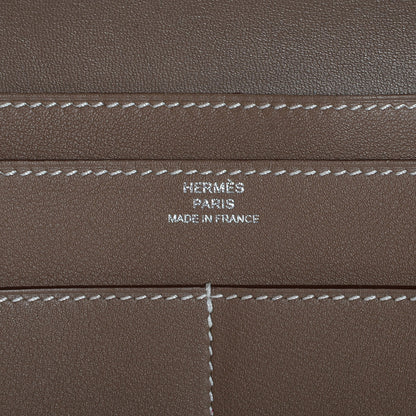 Hermes Swift Dogon Duo Wallet Etoupe 8 of 12