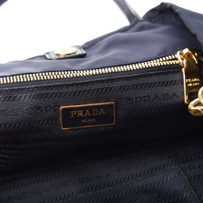 Prada Tessuto Nylon Tote Baltico 8 of 10