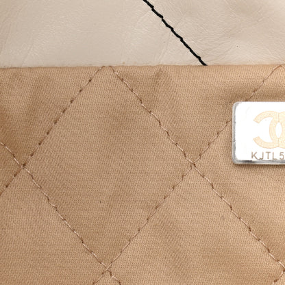 Chanel Shiny Calfskin Quilted Small Chanel 22 White 8 of 12