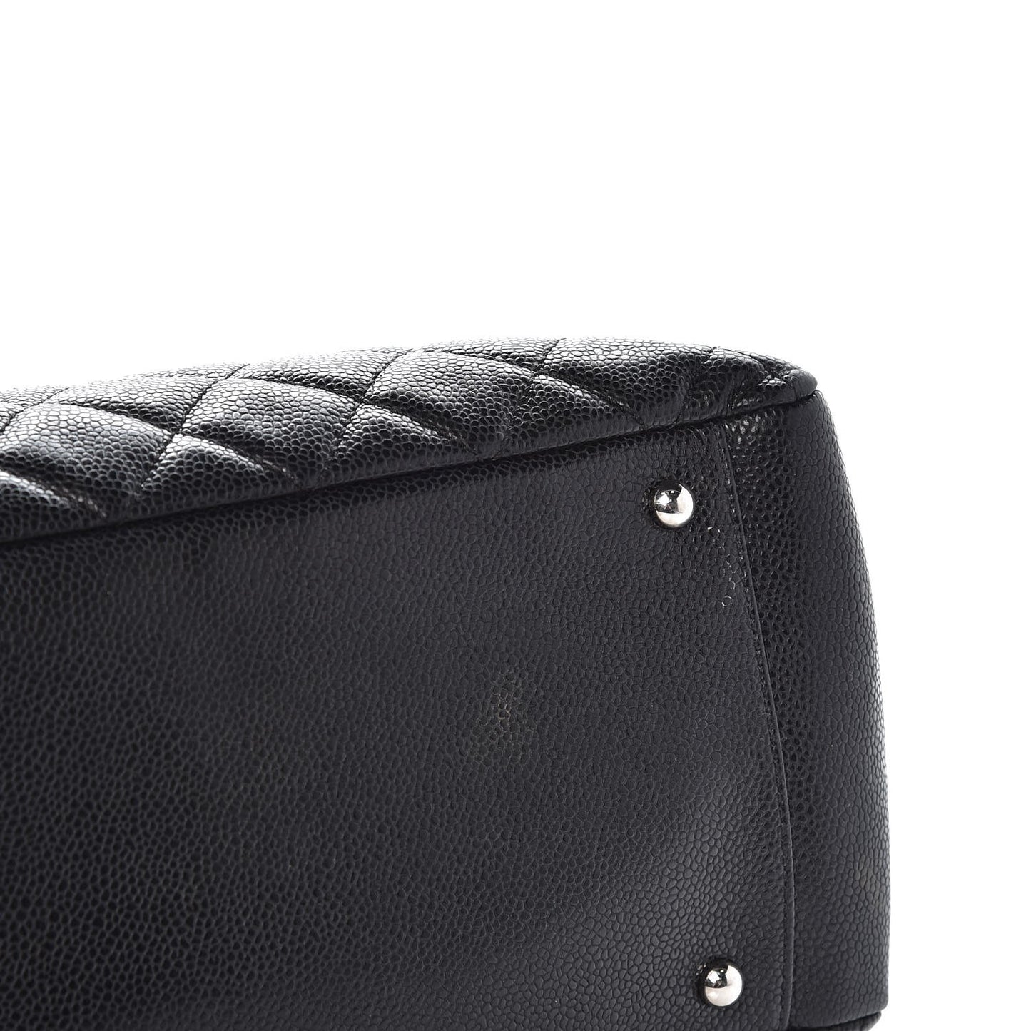 Caviar Quilted XL Grand Shopping Tote GST Black