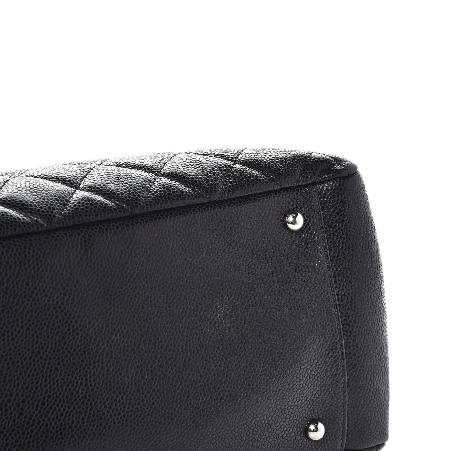 Chanel Caviar Quilted XL Grand Shopping Tote GST Black 16 of 20