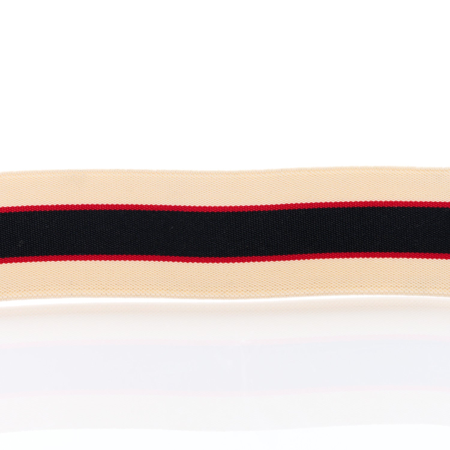 Gucci Jacquard Crystal Stripe Double G Belt 85 34 White 3 of 5