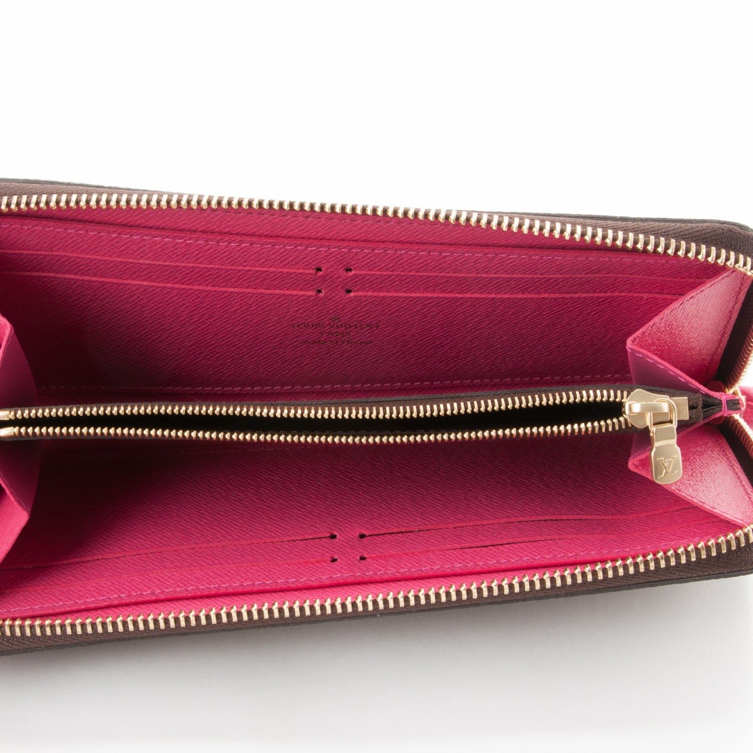 Louis Vuitton Monogram Clemence Wallet Hot Pink 5 of 7