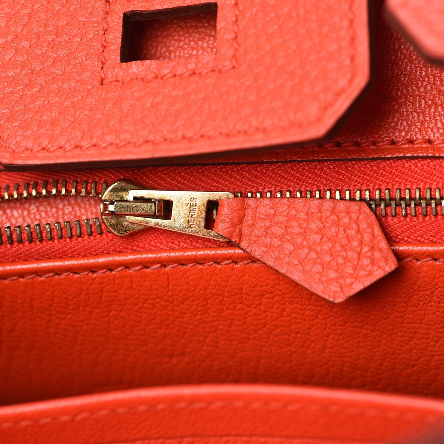 Togo Birkin 25 Rouge Tomate