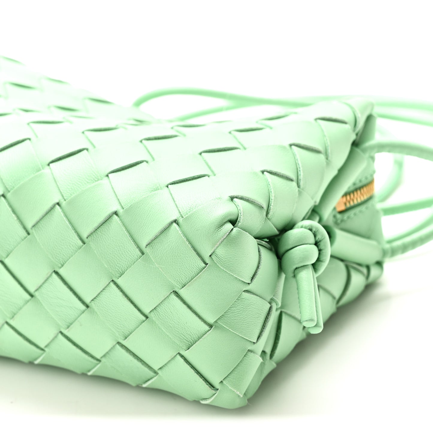 Nappa Intrecciato Mini Loop Camera Bag Siren