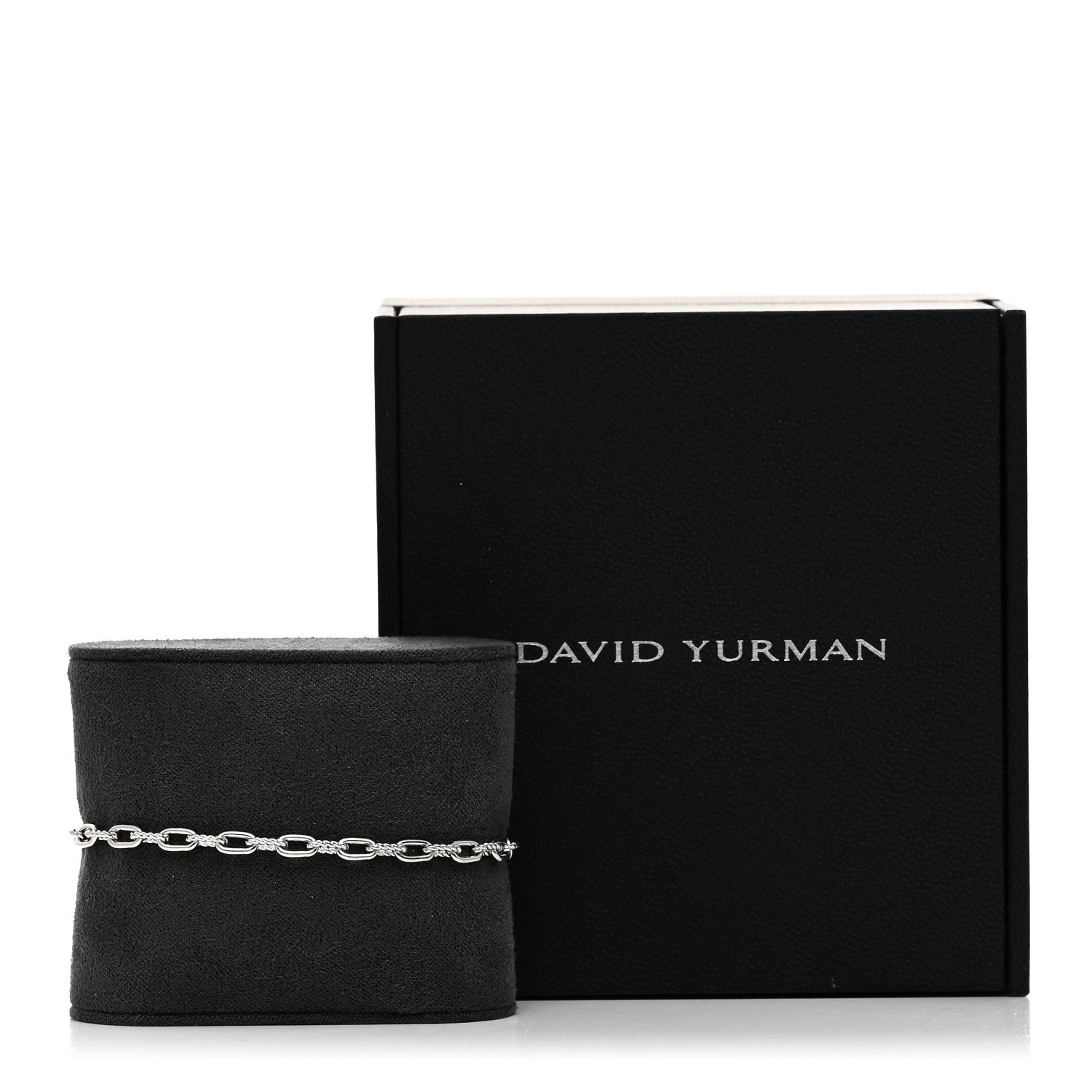 David Yurman Sterling Silver 3mm Madison Chain Bracelet 4 of 4