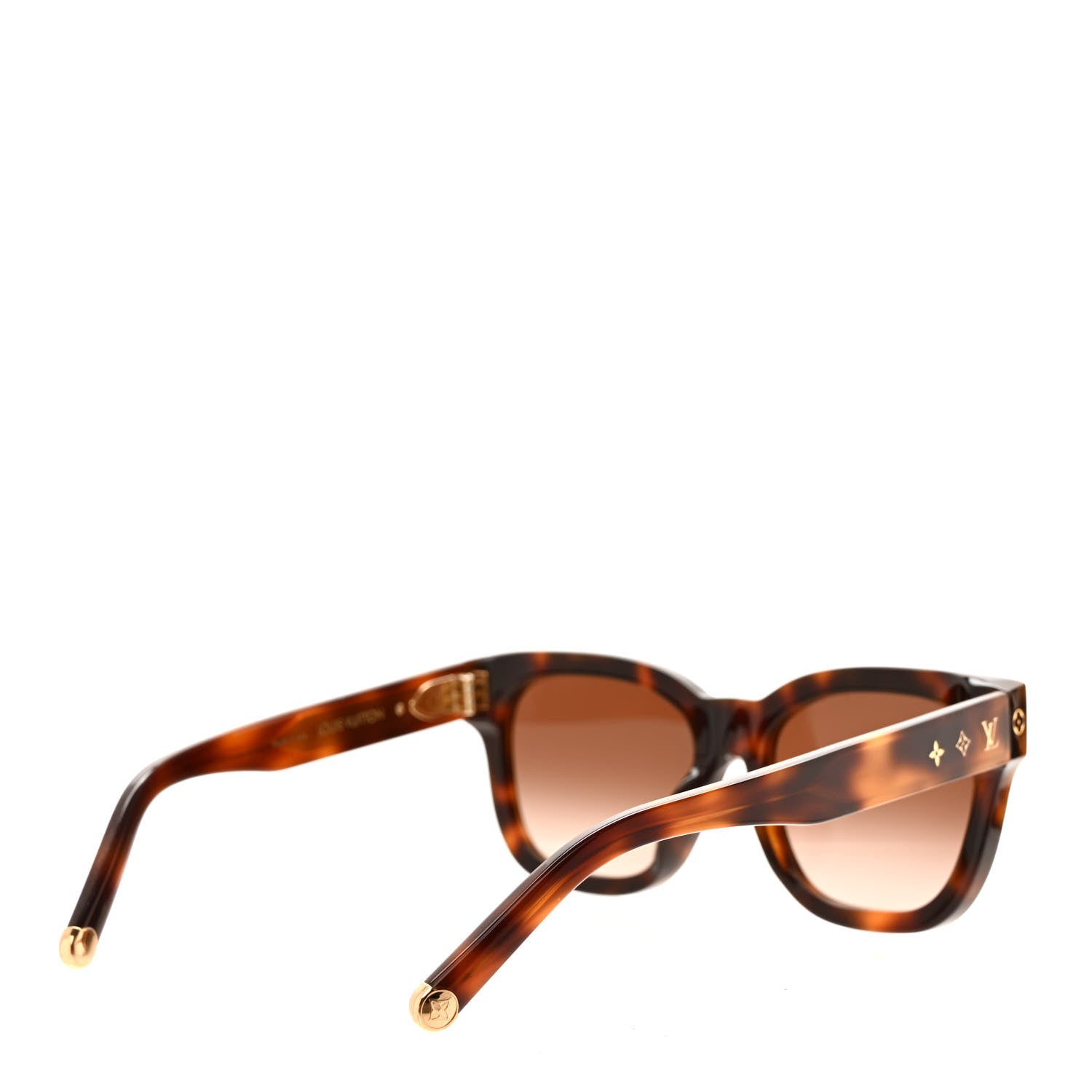 Louis Vuitton Acetate My Monogram Square Sunglasses Z1524E Dark Tortoise 4 of 8