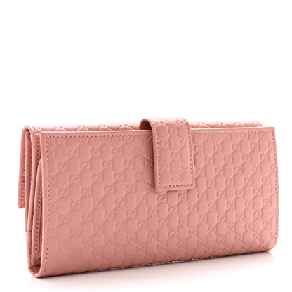 Gucci Microguccissima Continental Flap Wallet Soft Pink 3 of 9