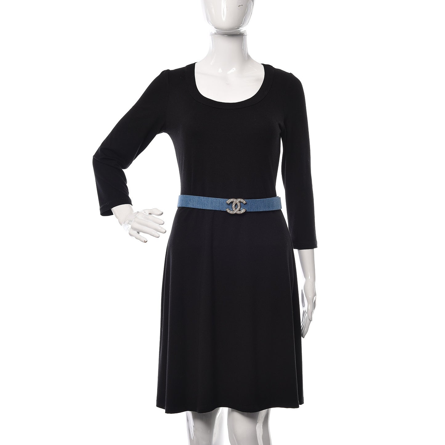 Denim CC Belt 75 30 Blue
