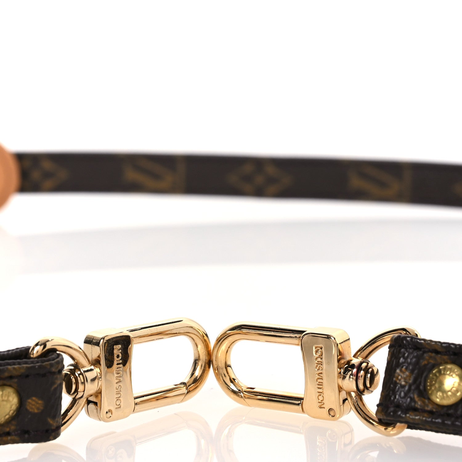 Louis Vuitton Monogram 16mm Shoulder Strap 3 of 4