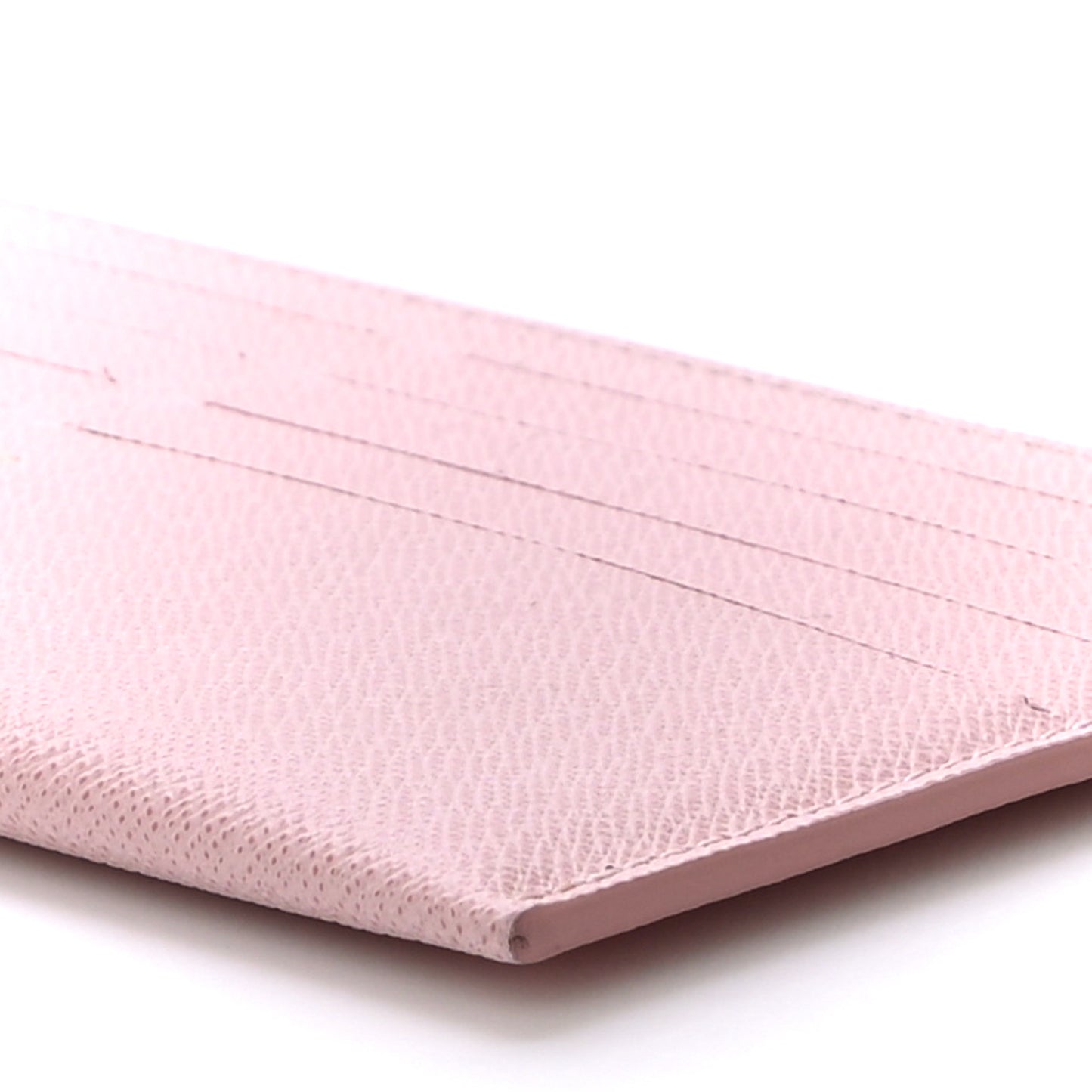 Calfskin Felicie Card Holder Insert Rose Ballerine
