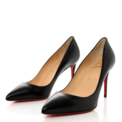 Christian Louboutin Shiny Nappa Pigalle Follies 85 Pumps 39 Black 3 of 8