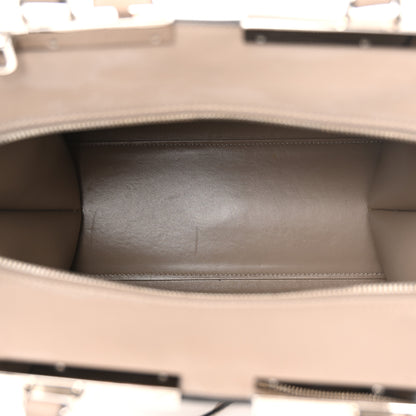 Fendi Vitello Dolce Ribbon Lace Up Petite 3Jours Tote Tortora Ceruleo 5 of 14