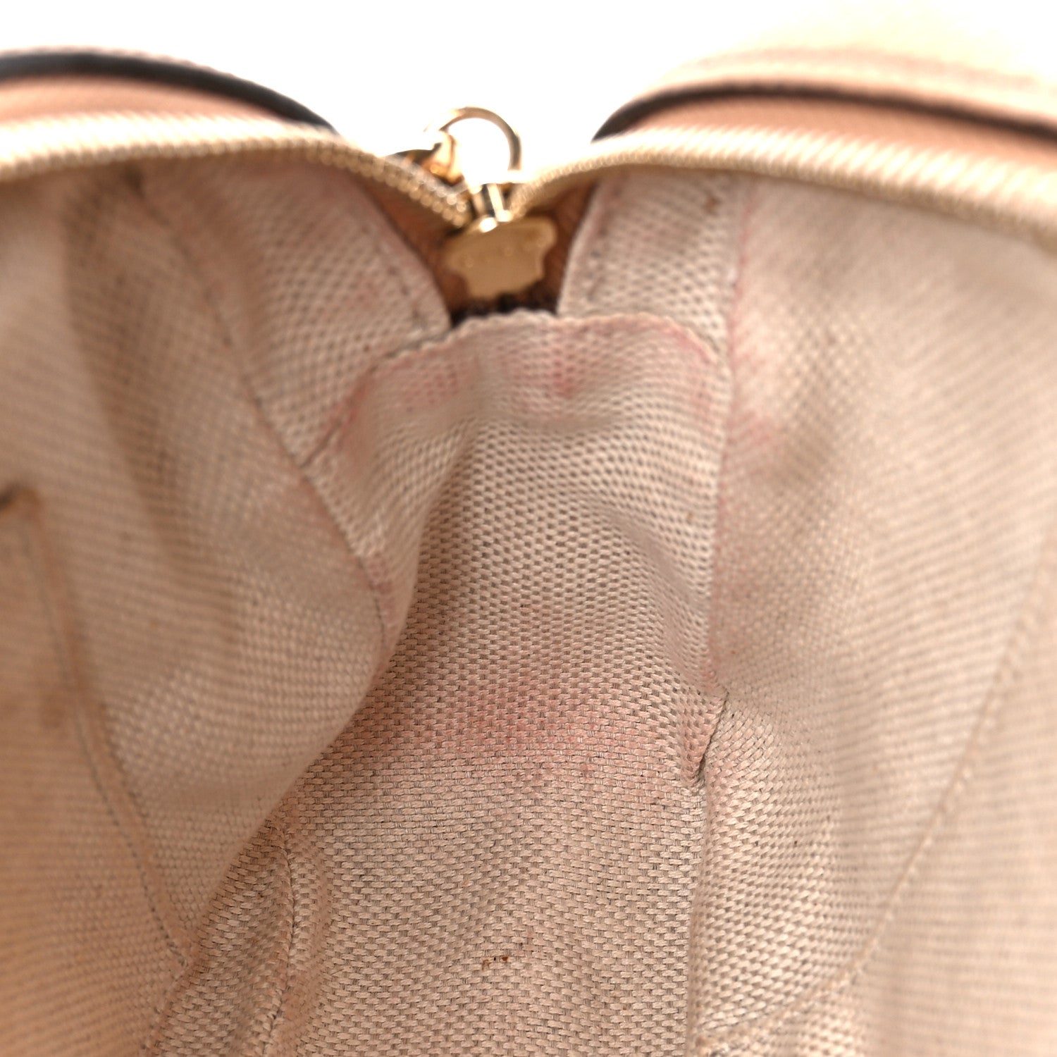 Gucci Pebbled Calfskin Small Soho Disco Bag Camelia 13 of 13