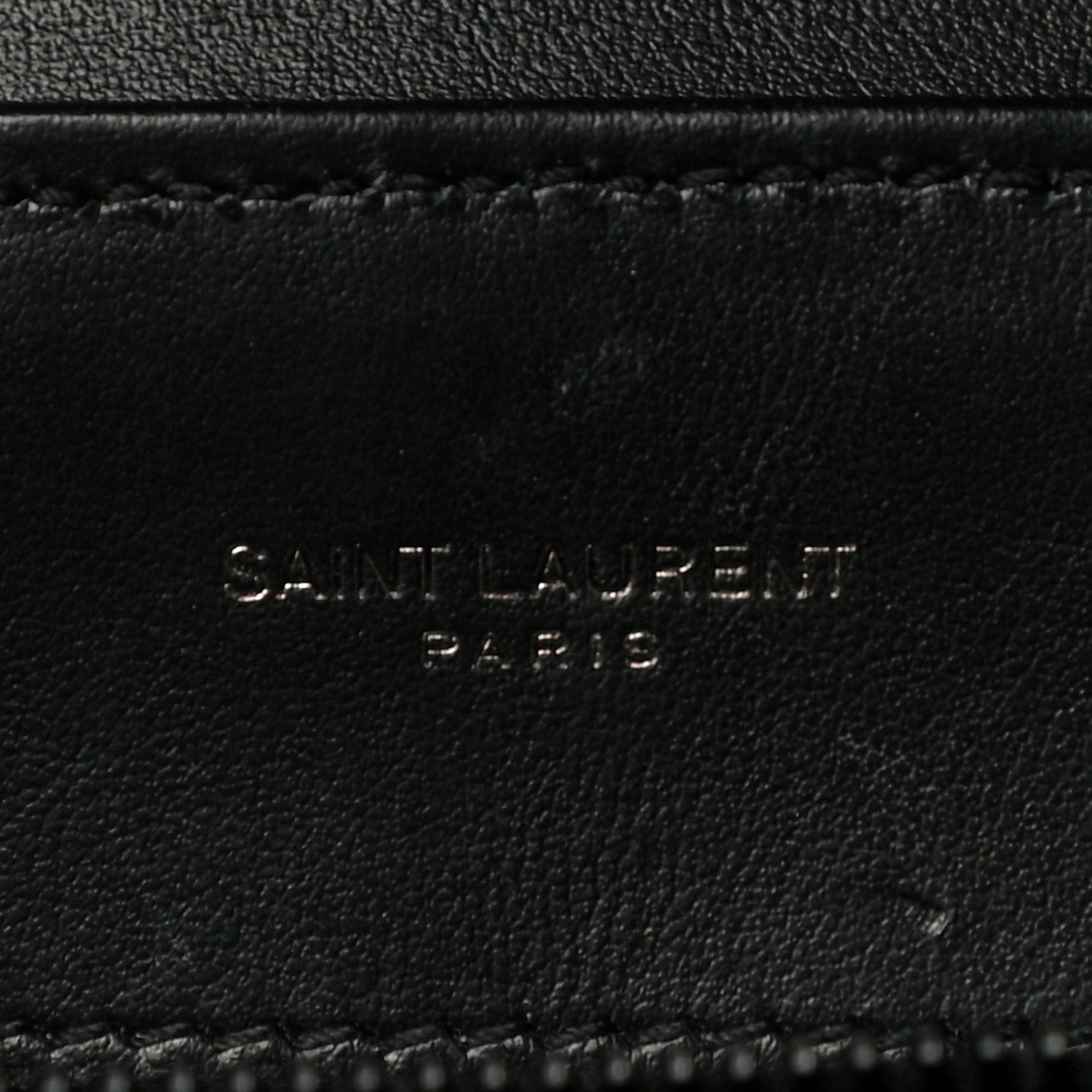 Saint Laurent Calfskin Y Quilted Monogram Medium Loulou Chain Satchel Black 6 of 11