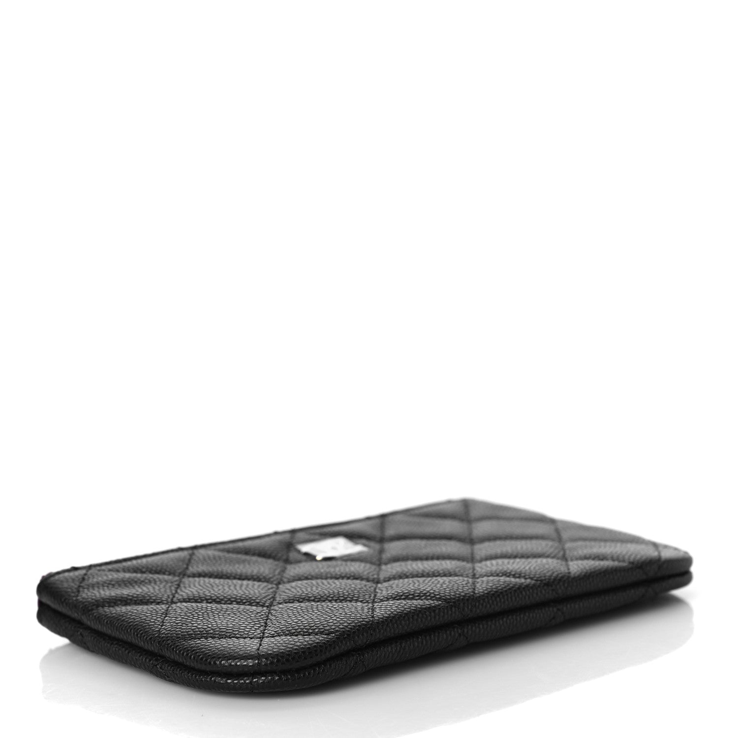 Chanel Caviar Quilted Small Cosmetic Case Black 4 of 9