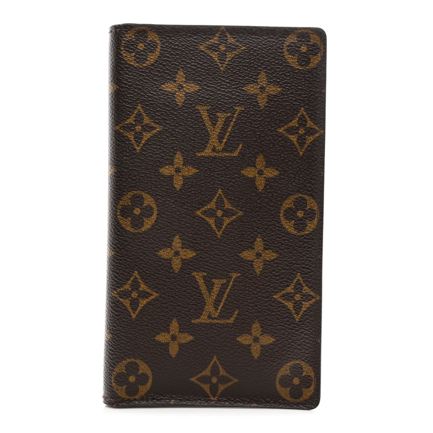 Monogram Porte Chequier Cartes Credit European Checkbook Wallet