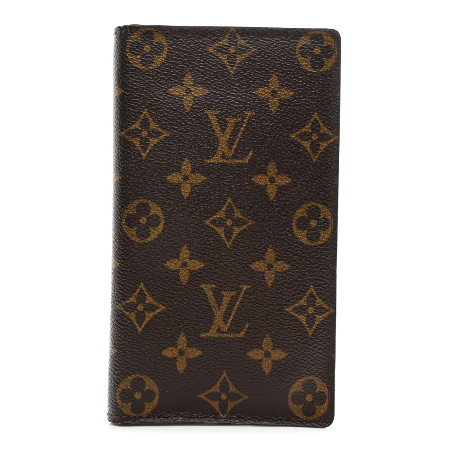 Louis Vuitton Monogram Porte Chequier Cartes Credit European Checkbook Wallet 1 of 8