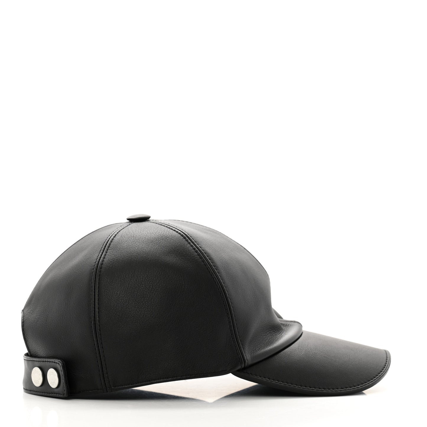 Newton Calfskin Riley Cap 59 Black
