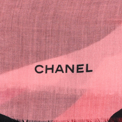 Chanel Cashmere CC Logo Scarf Multicolor 2 of 3