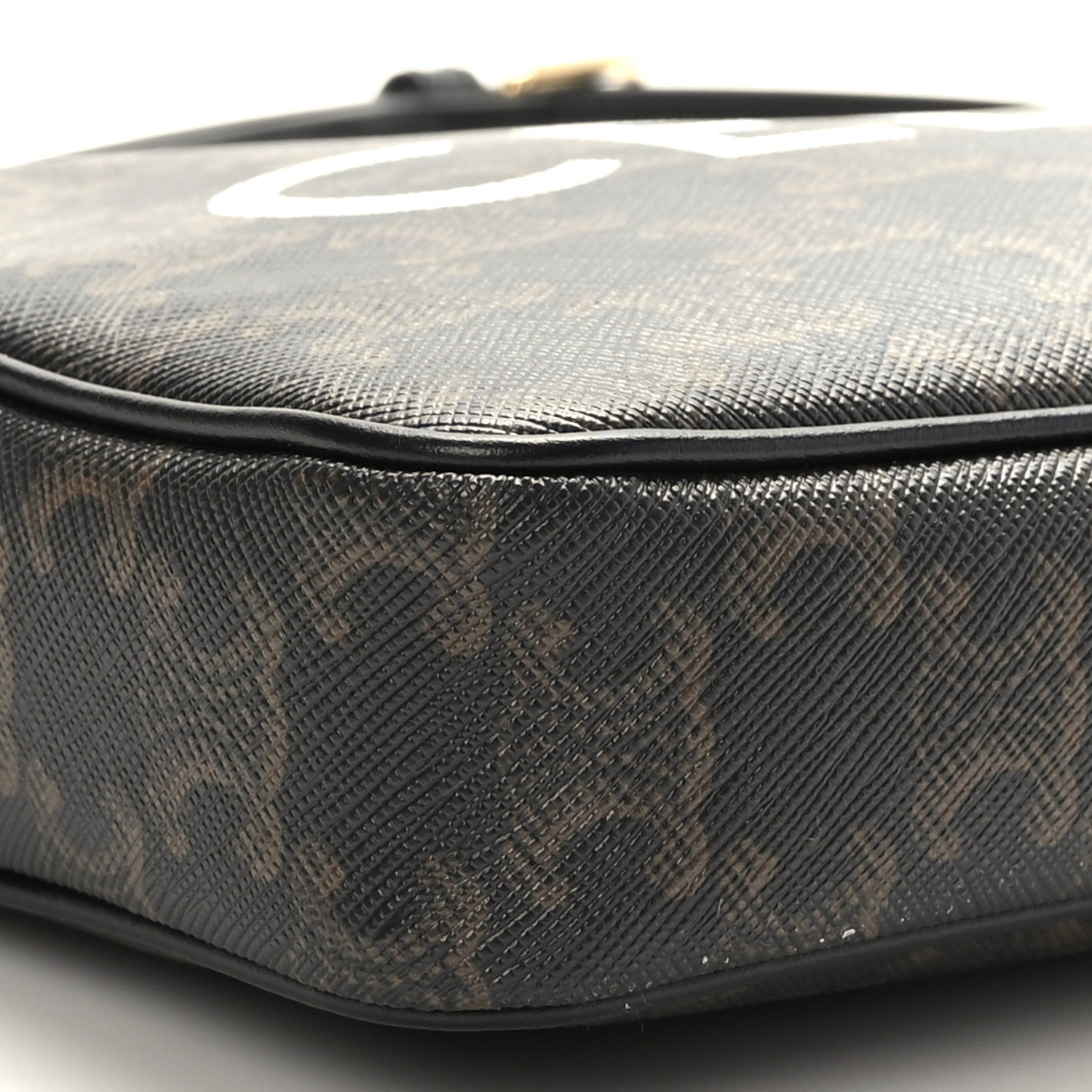 Celine Triomphe Canvas Medium Messenger Bag Black 7 of 8