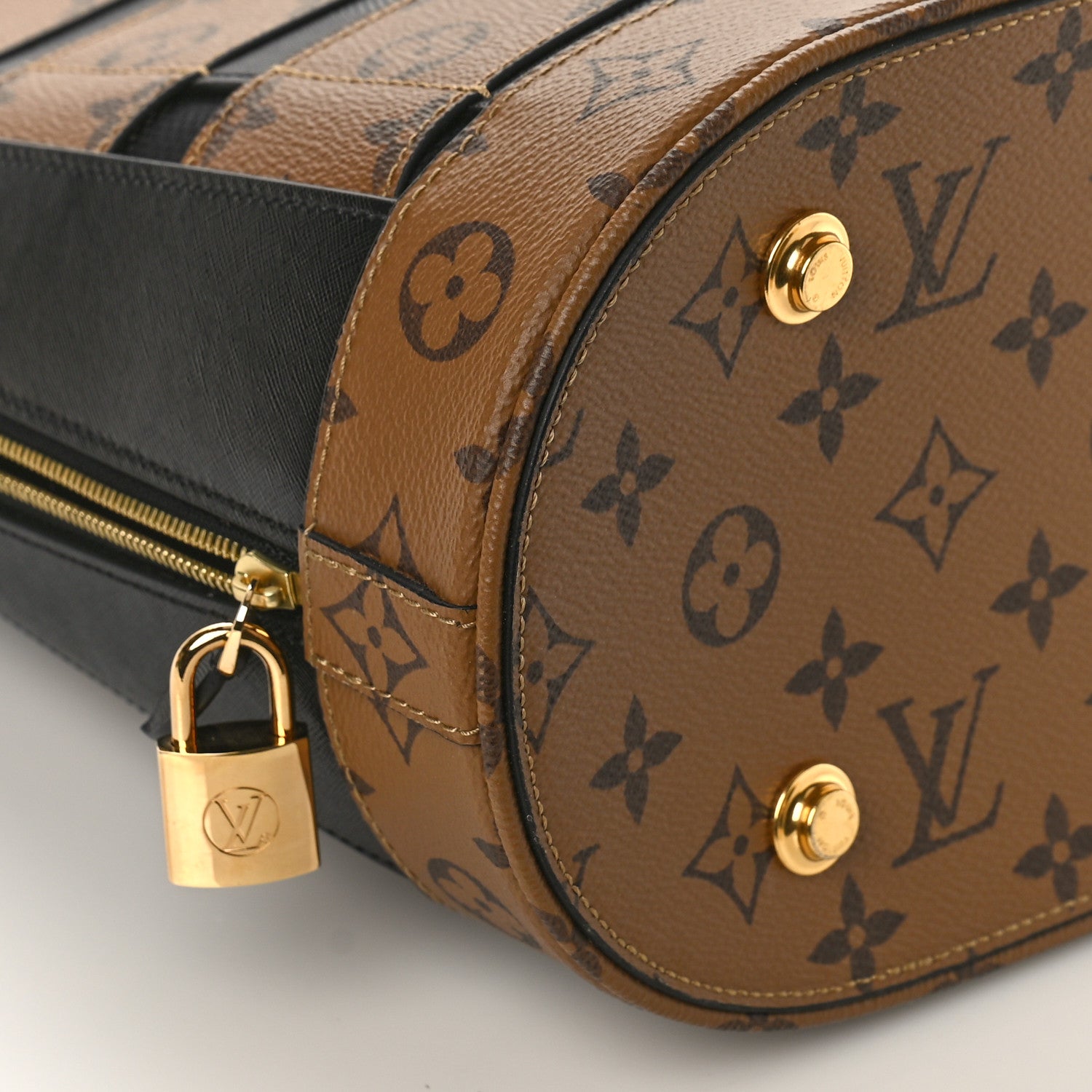 Louis Vuitton Reverse Monogram Tressage Tote 7 of 8