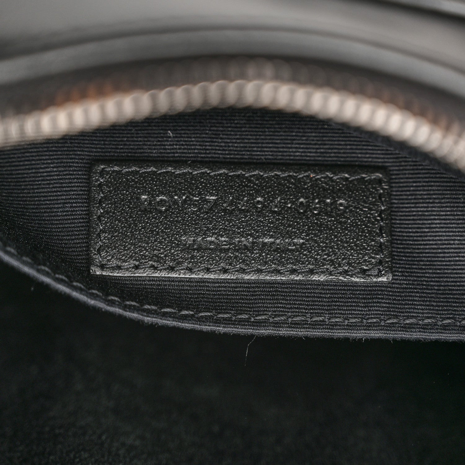 Saint Laurent Calfskin Matelasse Monogram Lou Camera Bag Black 7 of 10