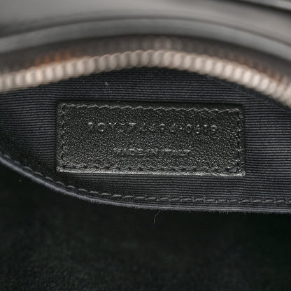Saint Laurent Calfskin Matelasse Monogram Lou Camera Bag Black 7 of 10