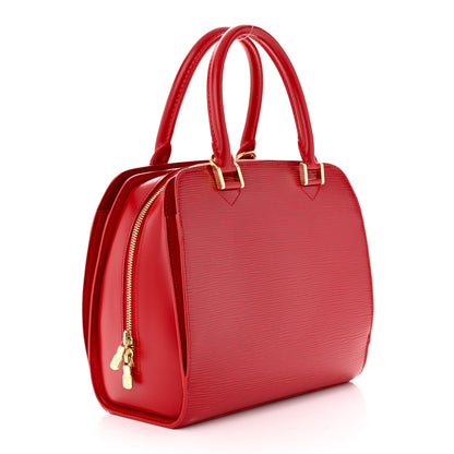 Louis Vuitton Epi Pont-Neuf Castillan Red 3 of 11