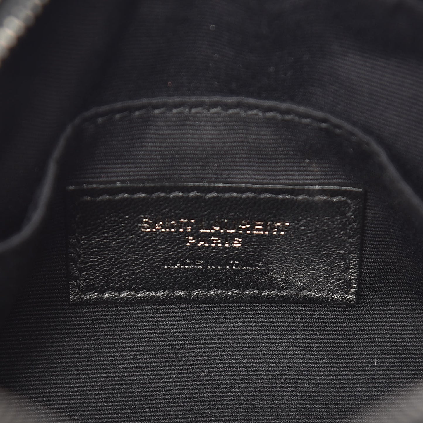 Calfskin Matelasse Monogram Lou Belt Bag Black