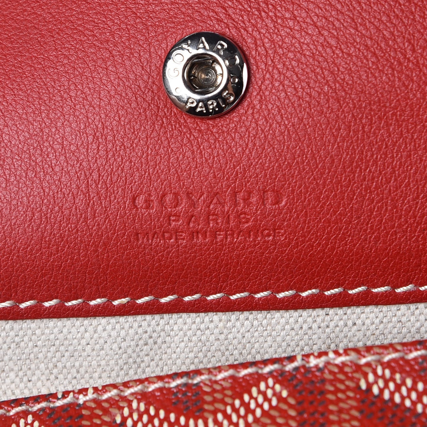 Goyardine Saint Louis GM Red