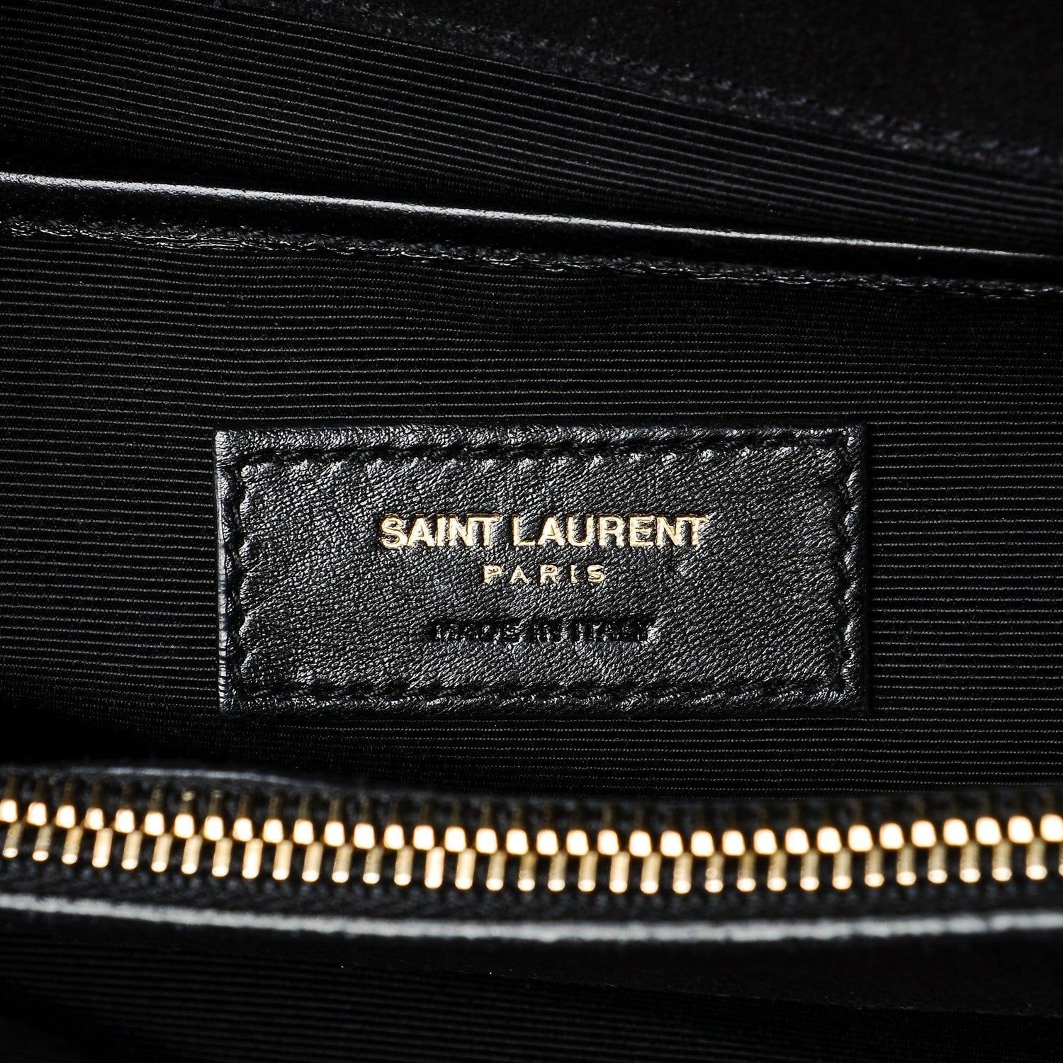 Saint Laurent Calfskin Suede Large Moujik Top Handle Bag Black 6 of 6