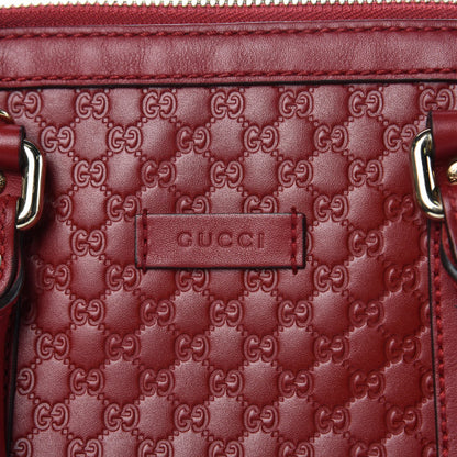 Gucci Soft Microguccissima Mini Dome Bag Rosso 8 of 12